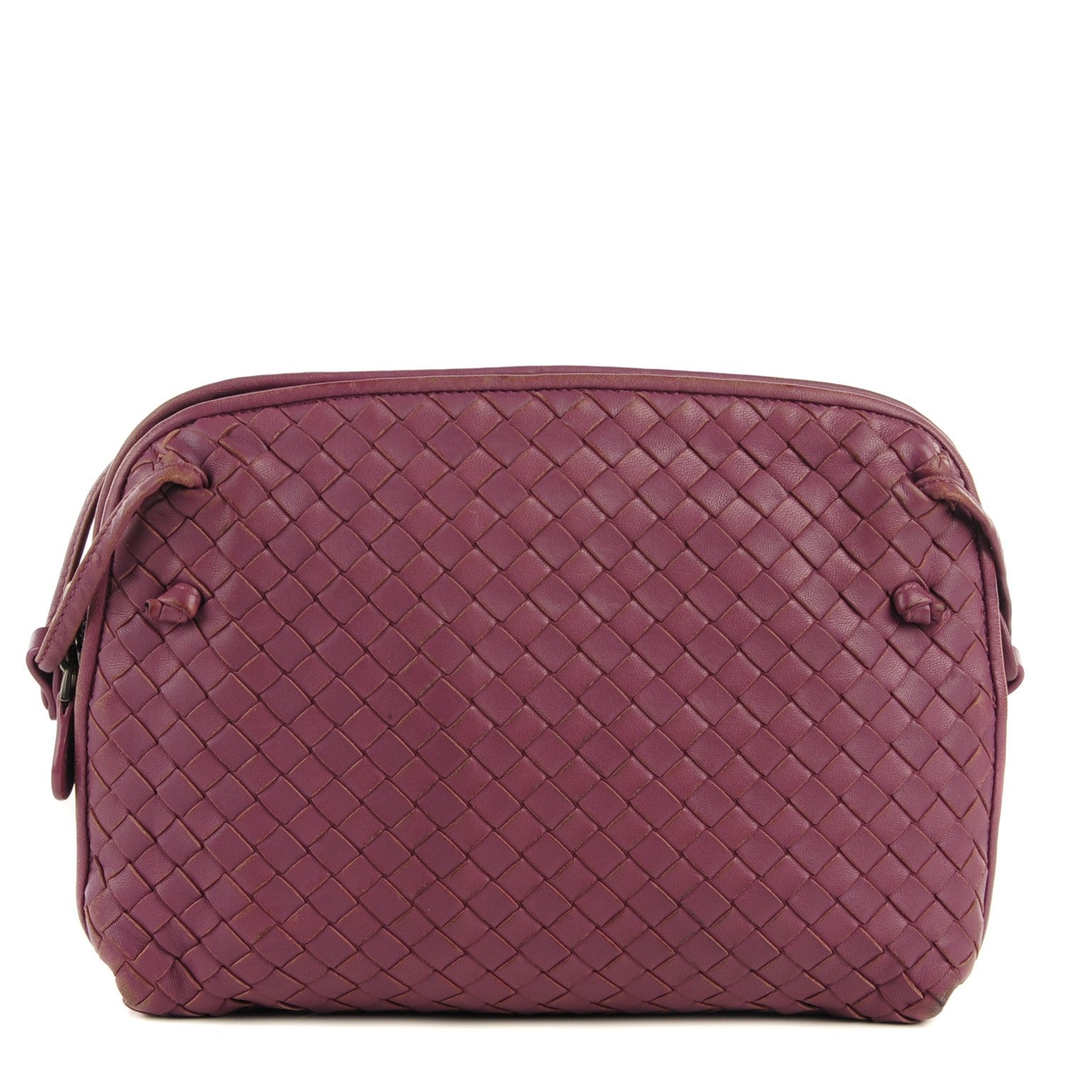 Bottega Veneta Nappa Intrecciato Crossbody Messenger Corot 1 of 10