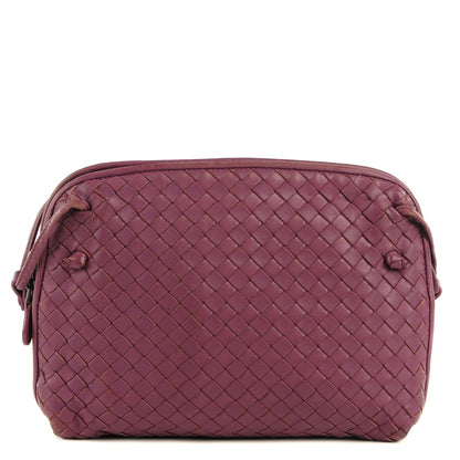 Bottega Veneta Nappa Intrecciato Crossbody Messenger Corot 1 of 10