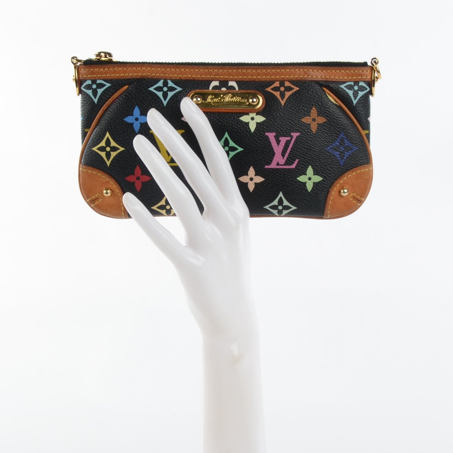 Monogram Multicolor Pochette Milla MM Black