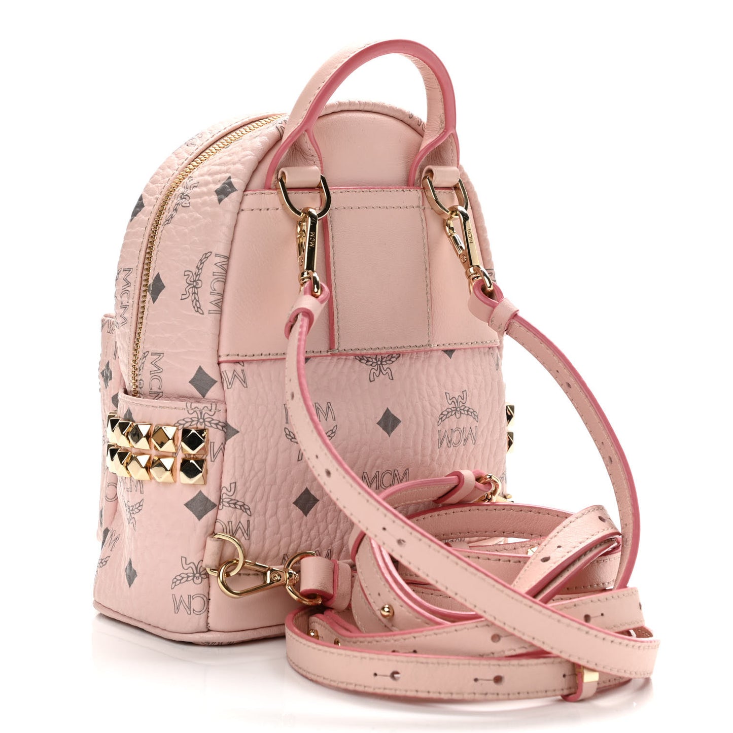 Visetos Side Stud X-Mini Stark Backpack Soft Pink