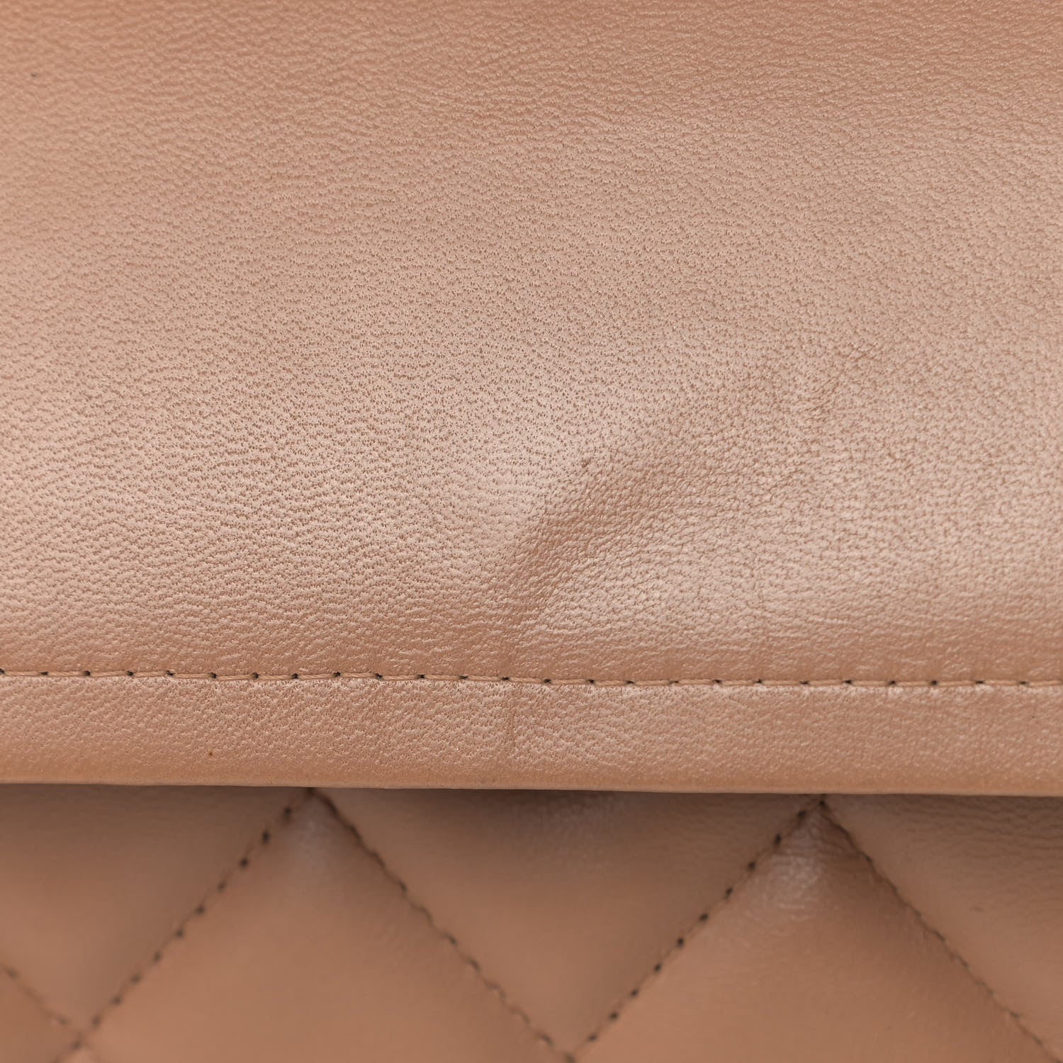 Chanel Lambskin Quilted Jumbo Double Flap Brown 10 of 12
