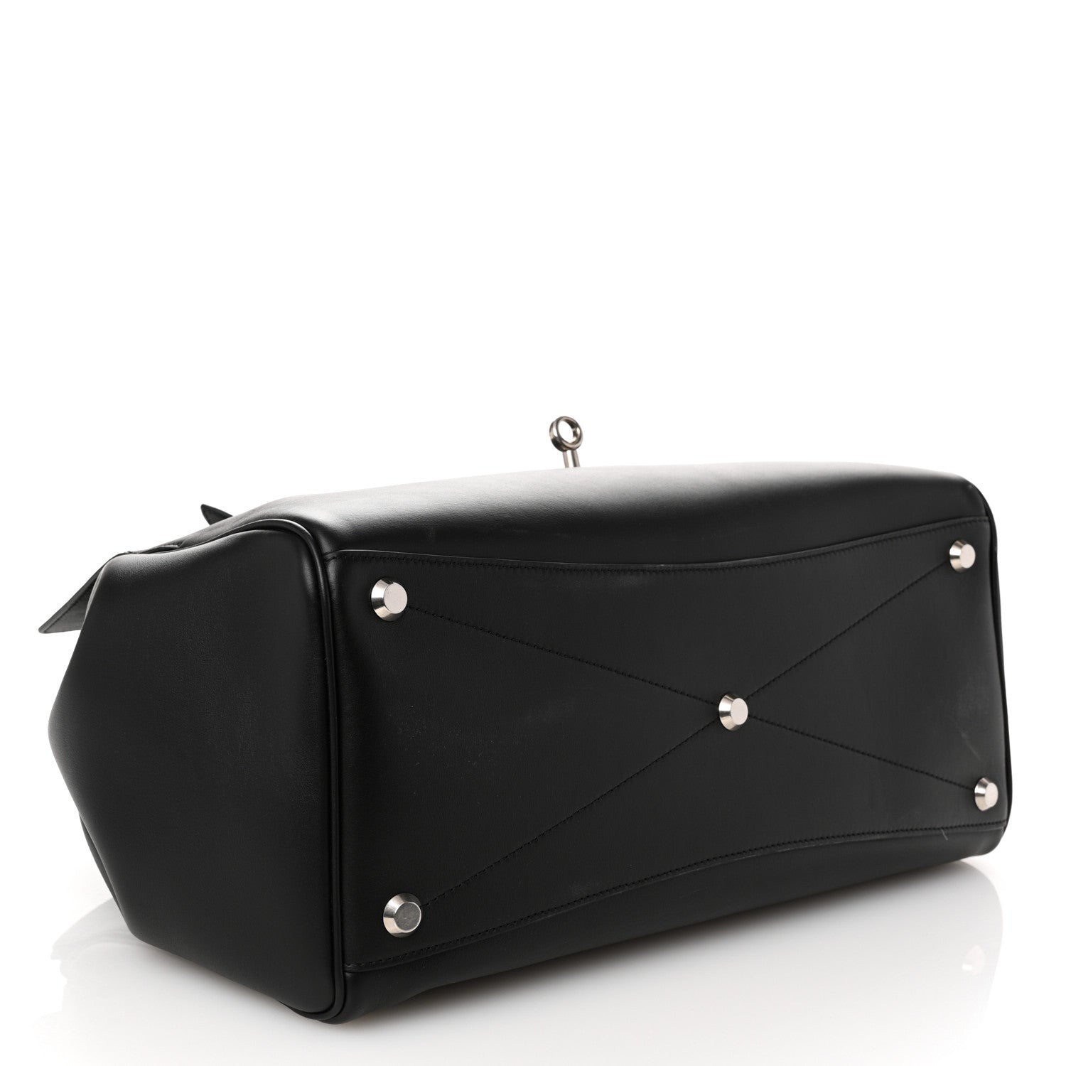 Balenciaga Smooth Calfskin Medium Bel Air Carry All Bag Black 4 of 9