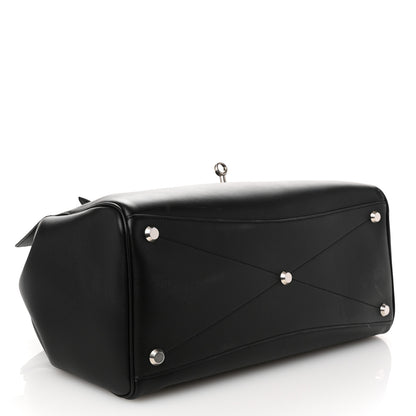 Balenciaga Smooth Calfskin Medium Bel Air Carry All Bag Black 4 of 9