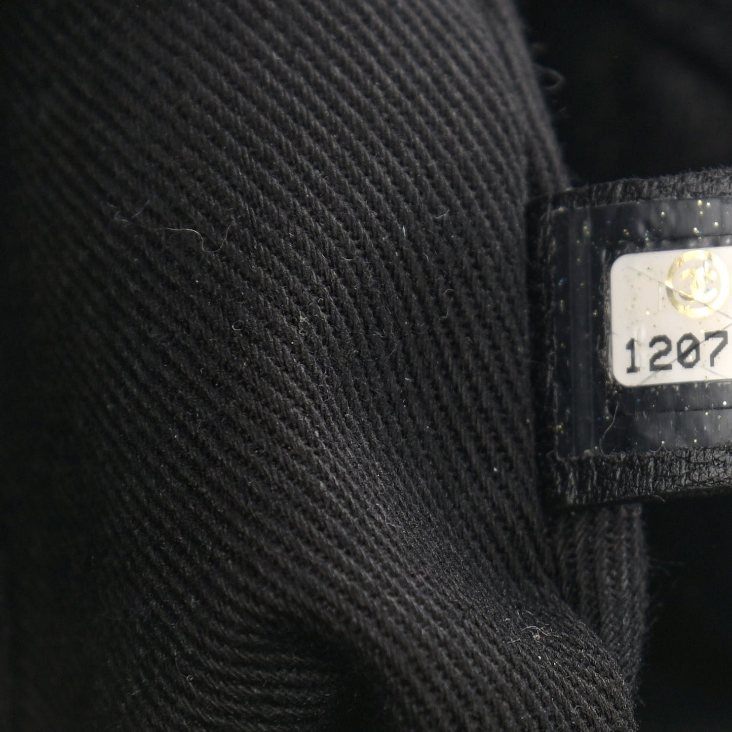 Caviar Quilted Timeless Bowler Black