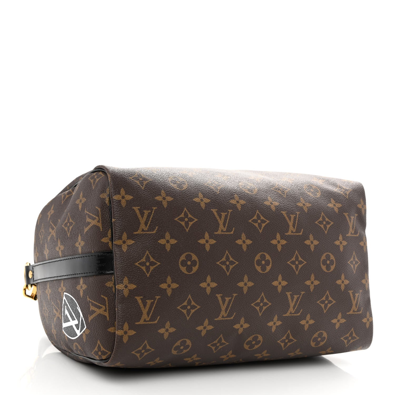 Louis Vuitton Monogram My World Tour Speedy Bandouliere 30 Black 4 of 11