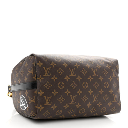 Louis Vuitton Monogram My World Tour Speedy Bandouliere 30 Black 4 of 11