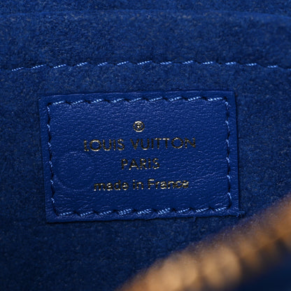 Louis Vuitton Calfskin New Wave Camera Bag Bleu Neon 6 of 8