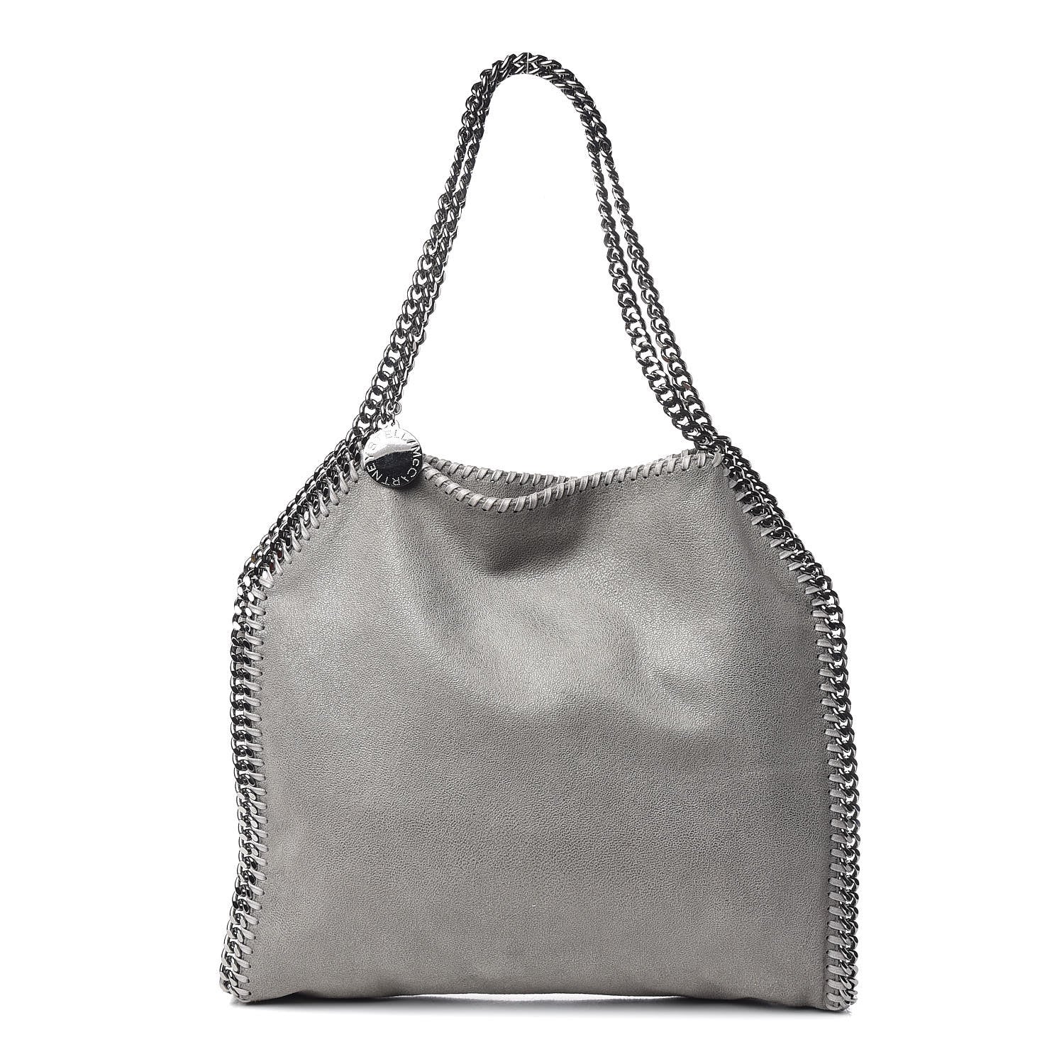 Stella McCartney Shaggy Deer Small Falabella Tote Light Grey 1 of 10