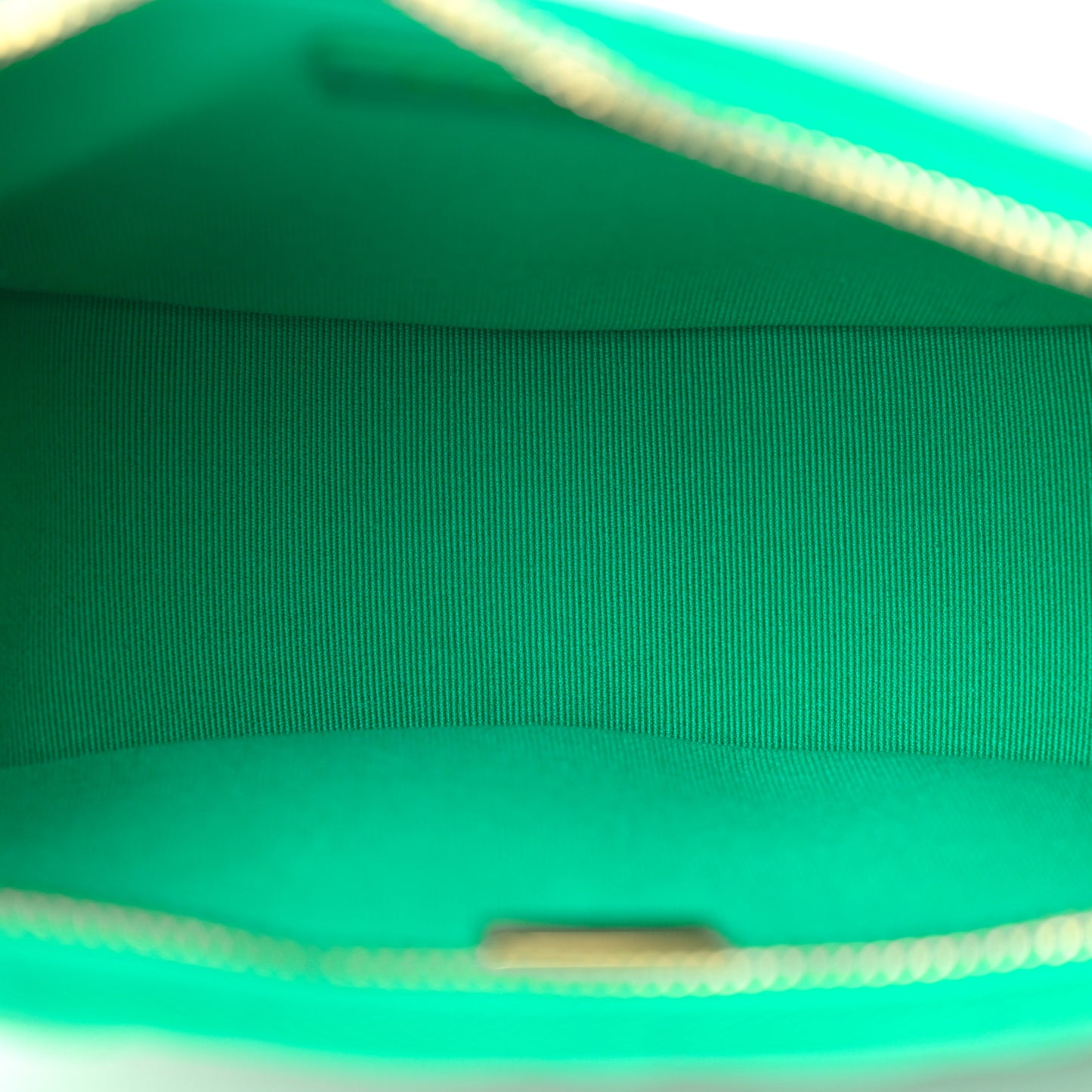 Lambskin Quilted Small Hobo Bag Green