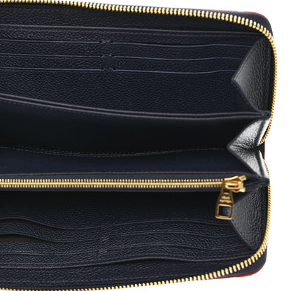 Louis Vuitton Empreinte Zippy Wallet Marine Rouge 5 of 8