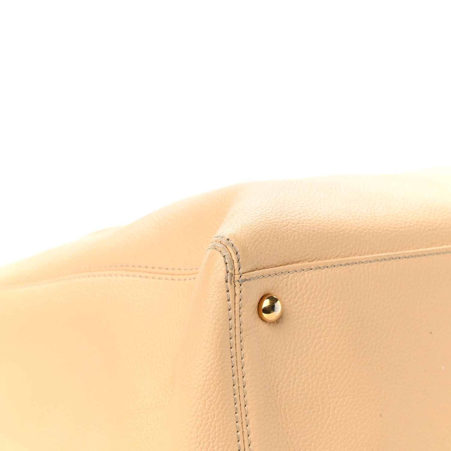 Chanel Calfskin Cerf Executive Shopper Tote Beige 7 of 23