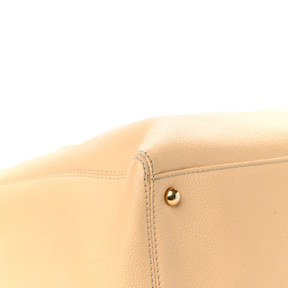 Chanel Calfskin Cerf Executive Shopper Tote Beige 7 of 23