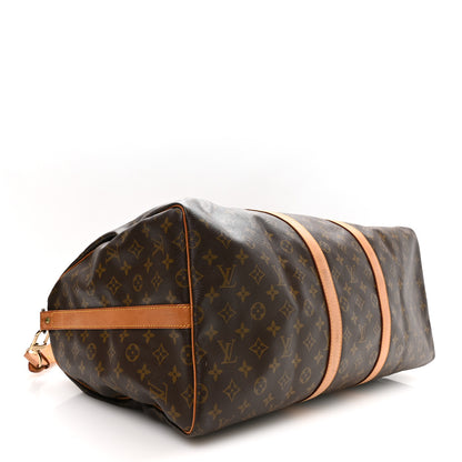Louis Vuitton Monogram Keepall Bandouliere 55 3 of 10