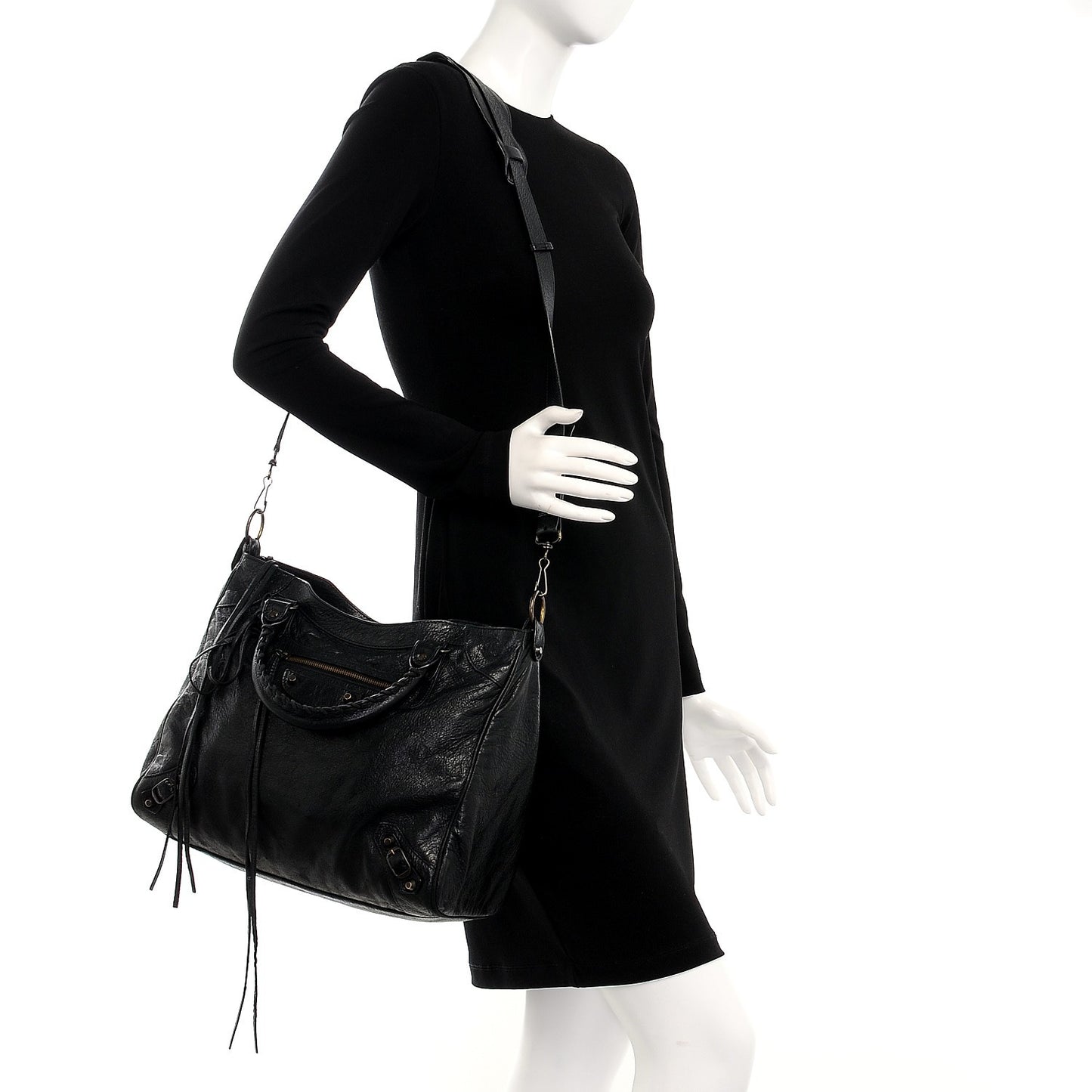 Agneau Classic Hardware Velo Black