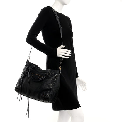 Balenciaga Agneau Classic Hardware Velo Black 2 of 8