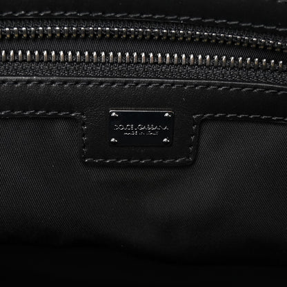 Dolce & Gabbana Nylon Grainy Calfskin Backpack Black 6 of 9