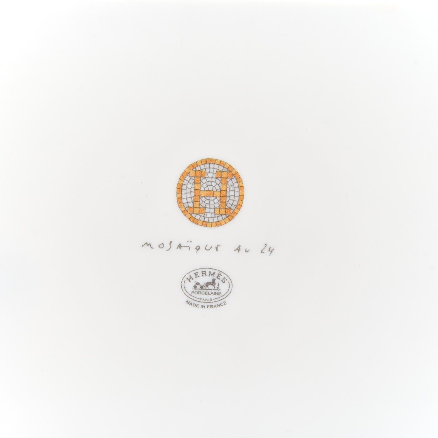 Hermes Porcelain Mosaique au 24 Sushi Plate 5 of 7