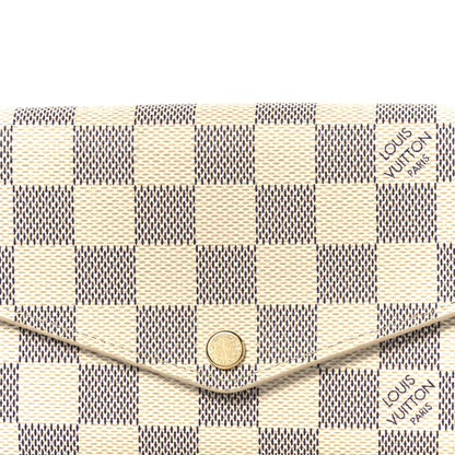 Louis Vuitton Damier Azur Sarah Wallet NM 7 of 7