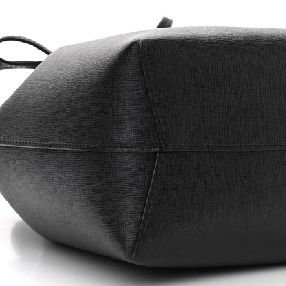Mansur Gavriel Calfskin Mini Bucket Bag Black Flamma 9 of 14