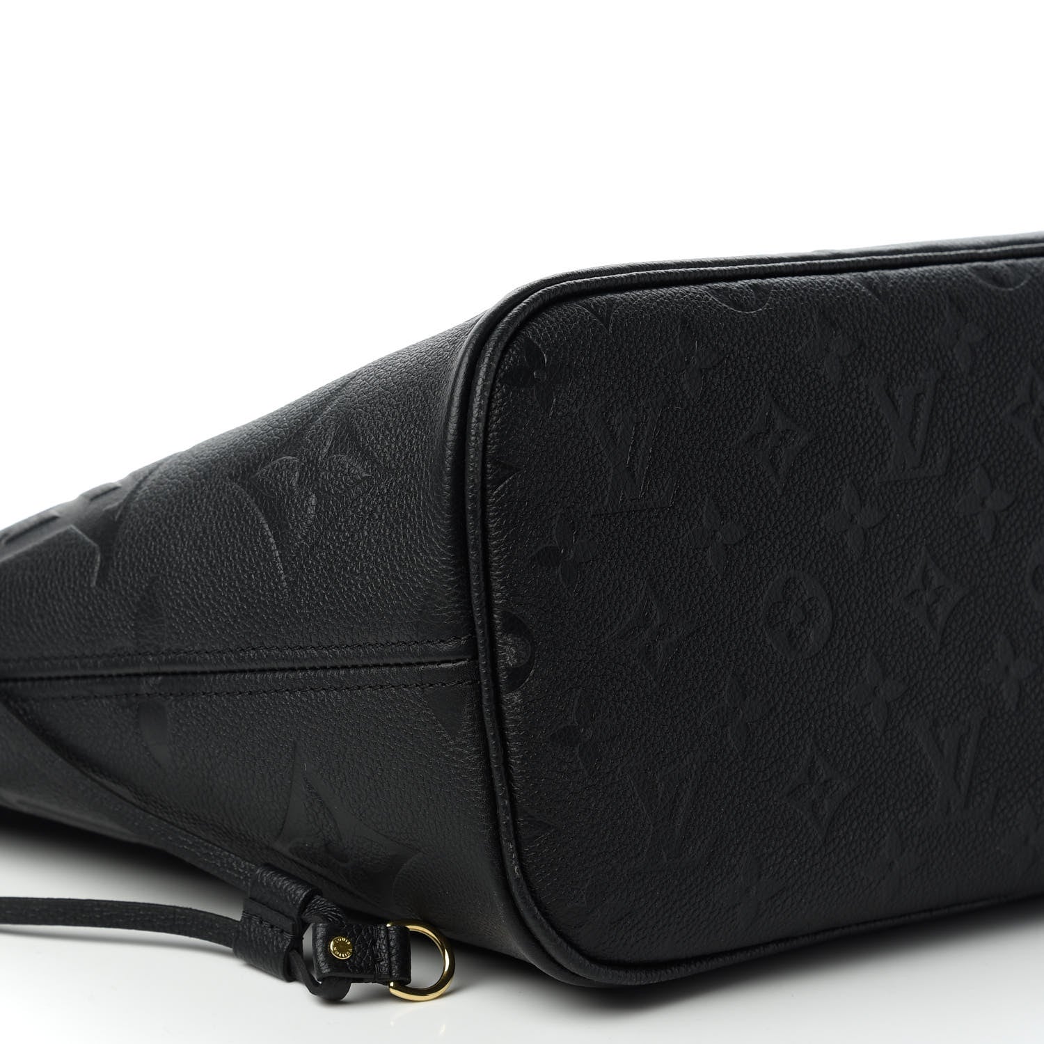 Louis Vuitton Empreinte Monogram Giant Neverfull MM Black 6 of 10