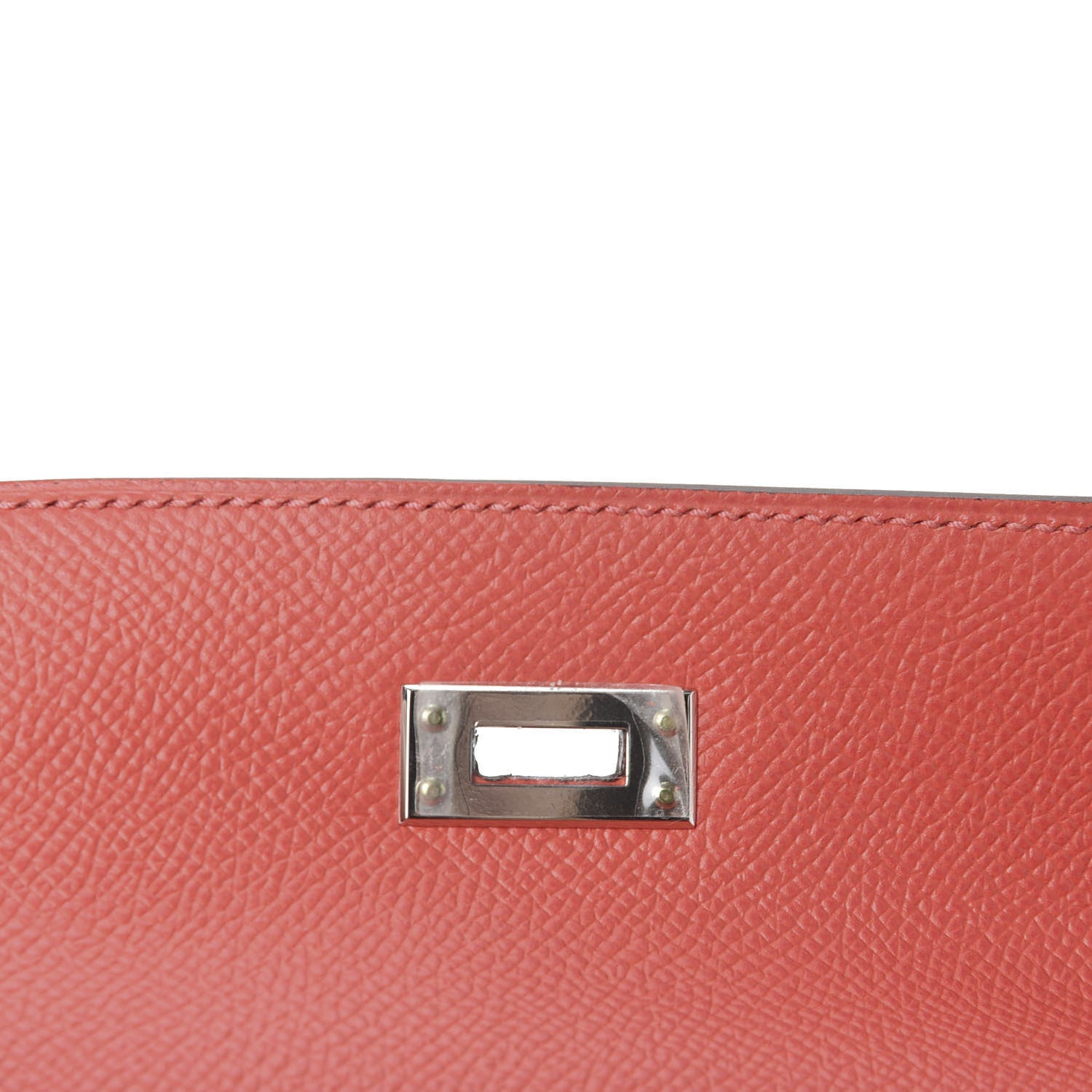 Hermes Epsom Kelly Pochette Clutch Rose Jaipur 19 of 29