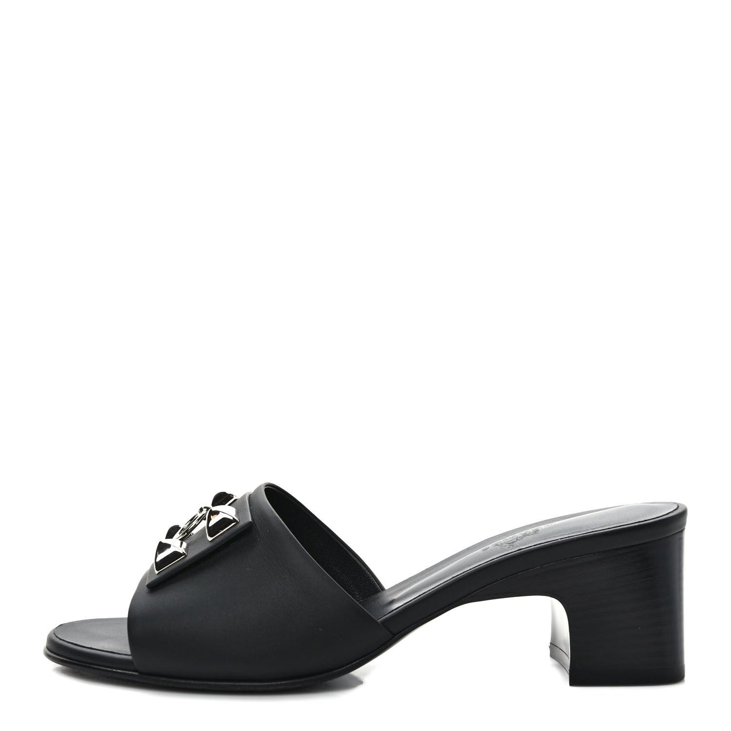 Calfskin Dreamy Sandals 39 Black