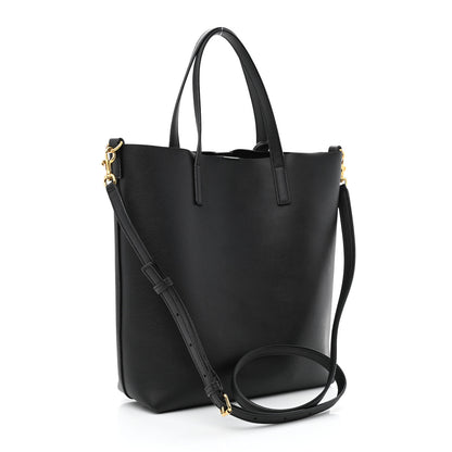 Saint Laurent Calfskin Toy Shopping Tote Black 4 of 11