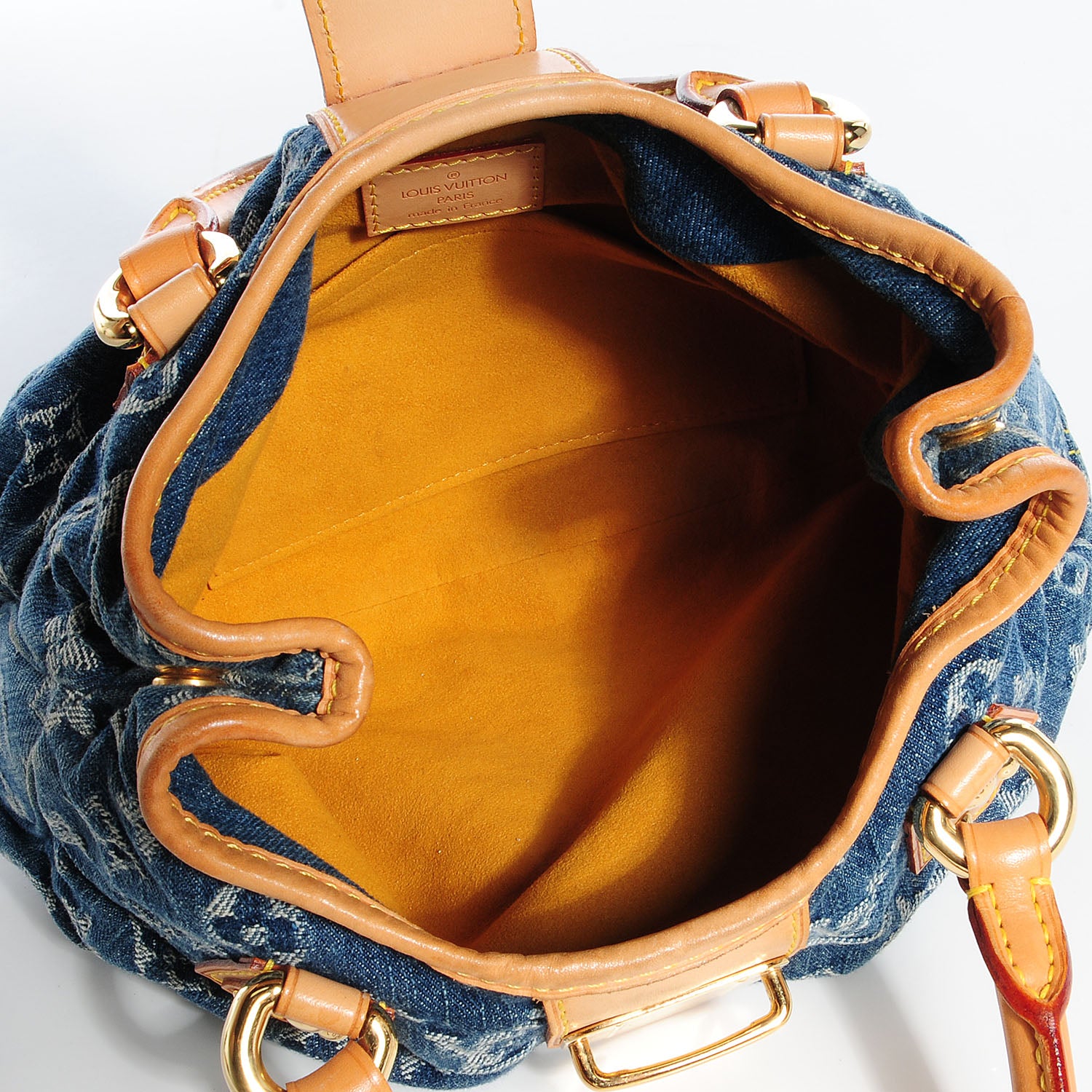 Louis Vuitton Denim Pleaty Blue 5 of 7