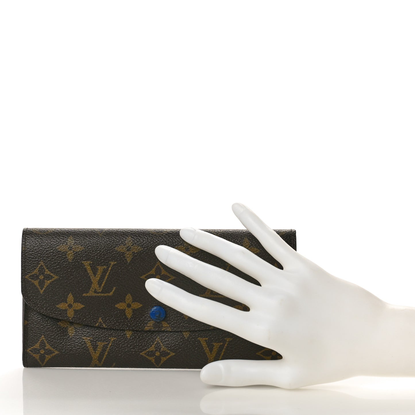 Monogram Emilie Wallet Blue