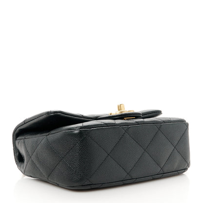 Chanel Caviar Quilted Mini Sweetheart Flap Black 4 of 12