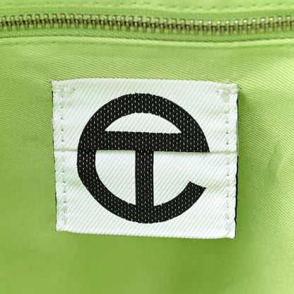 Telfar Vegan Leather Medium Shopping Bag Double Mint 6 of 17