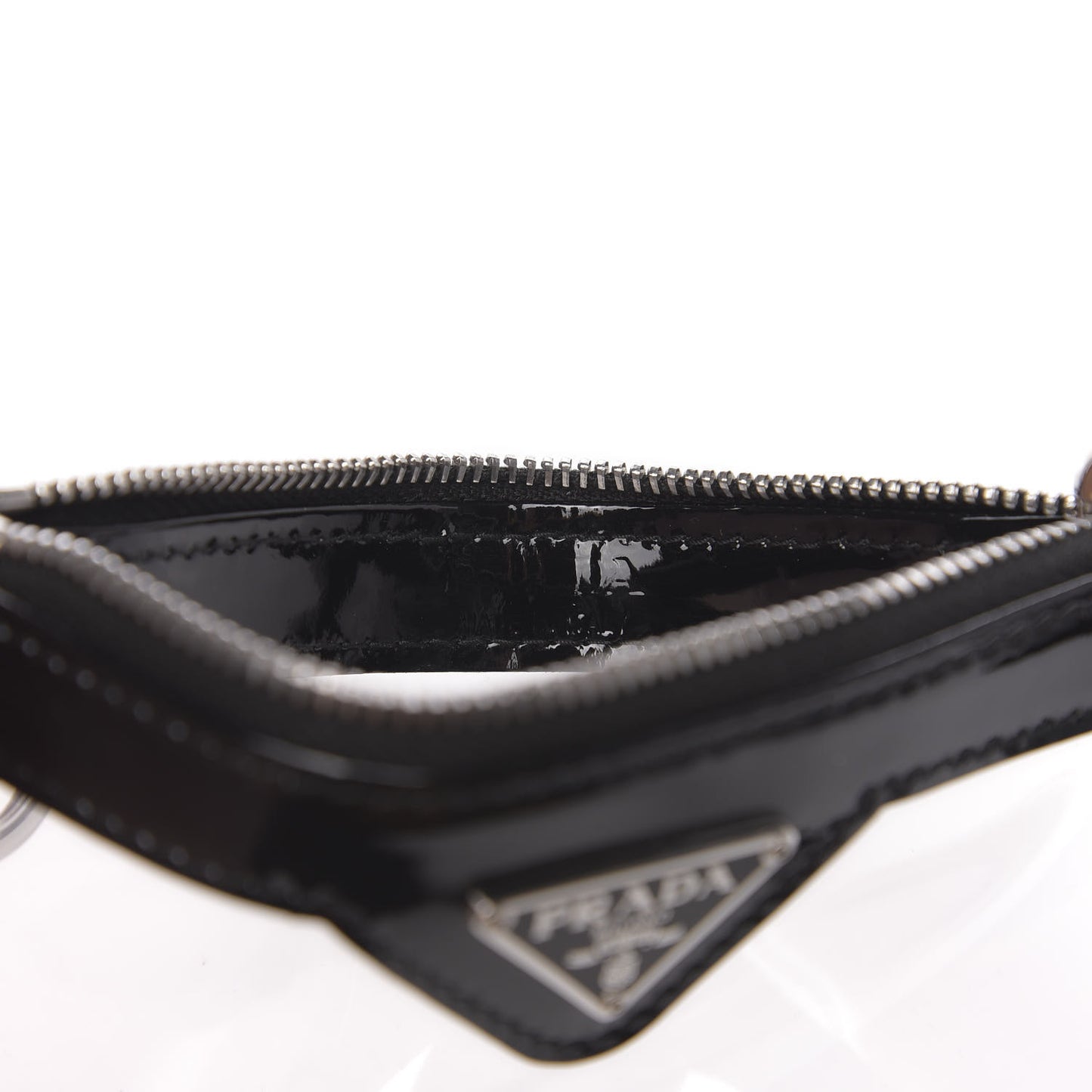 Vernice Plexiglass Card Holder Black