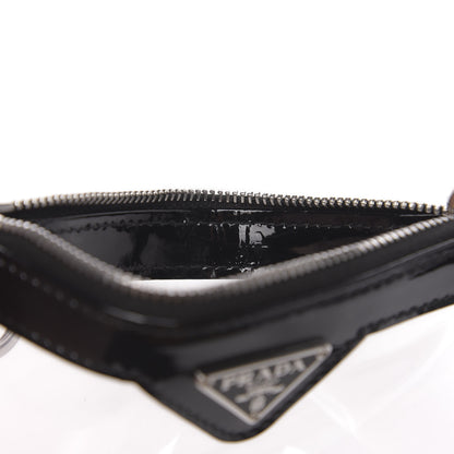 Prada Vernice Plexiglass Card Holder Black 8 of 10