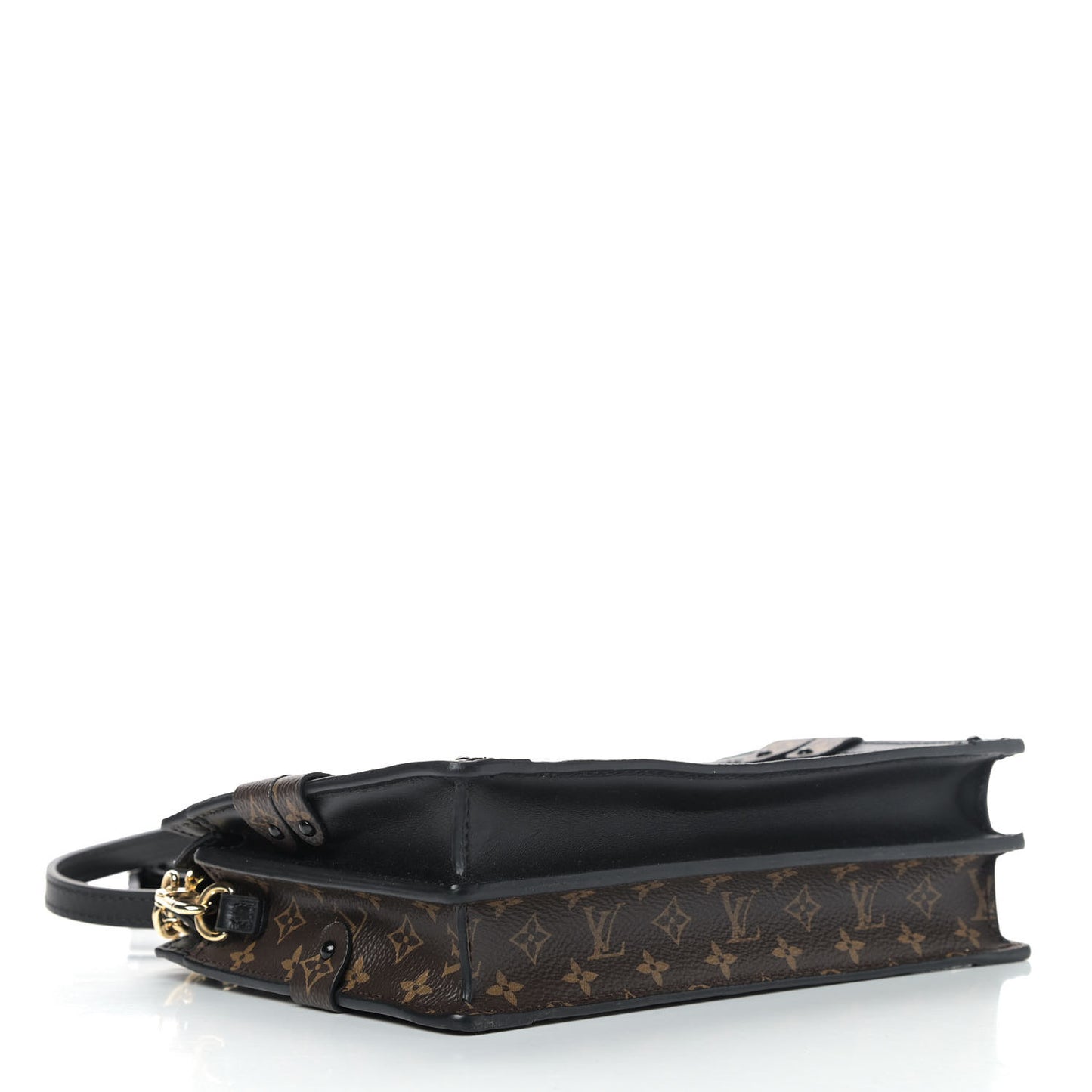 Reverse Monogram Trunk Clutch
