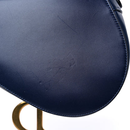 Christian Dior Calfskin Saddle Bag Blue 11 of 13