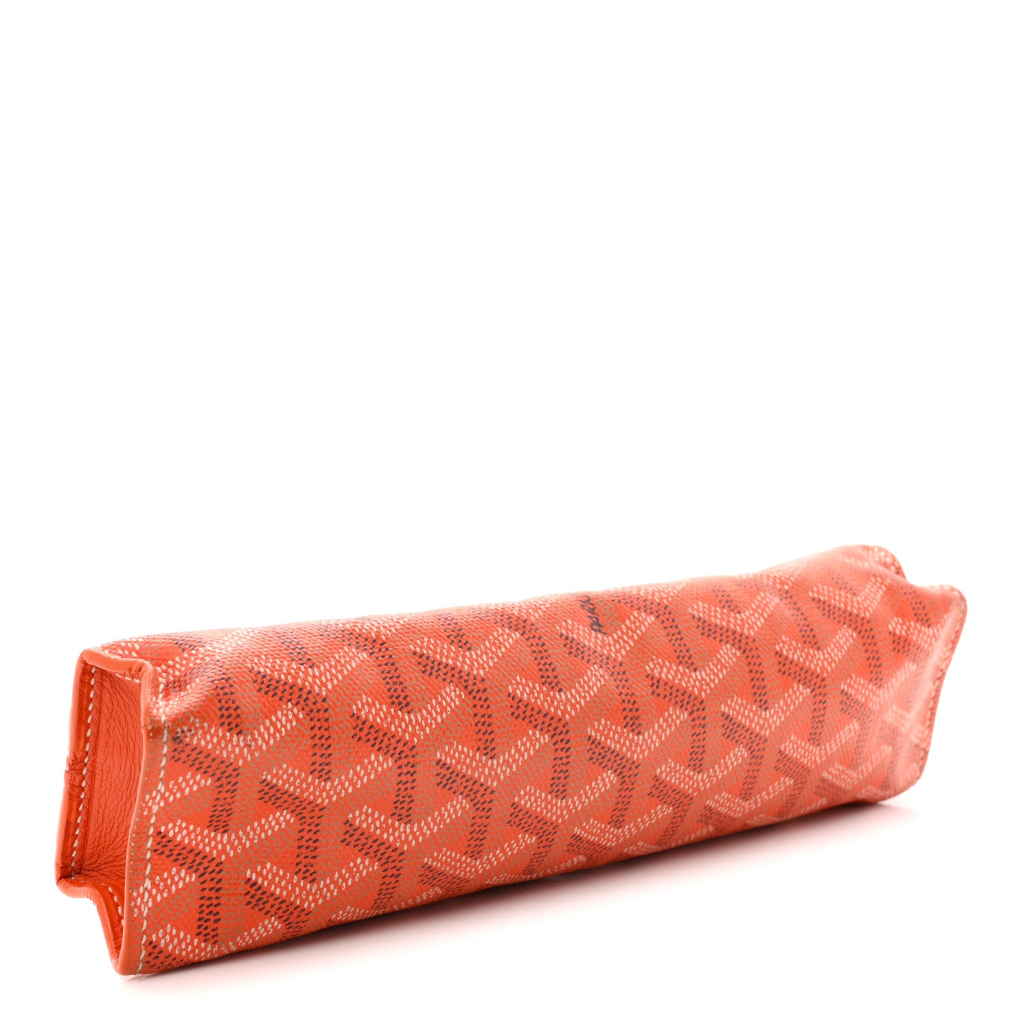 Goyard Goyardine Trousse Pencil Pouch Orange 7 of 14