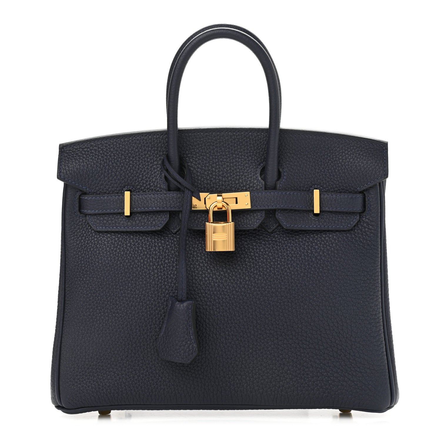 Hermes Togo Birkin 25 Bleu Nuit 1 of 11