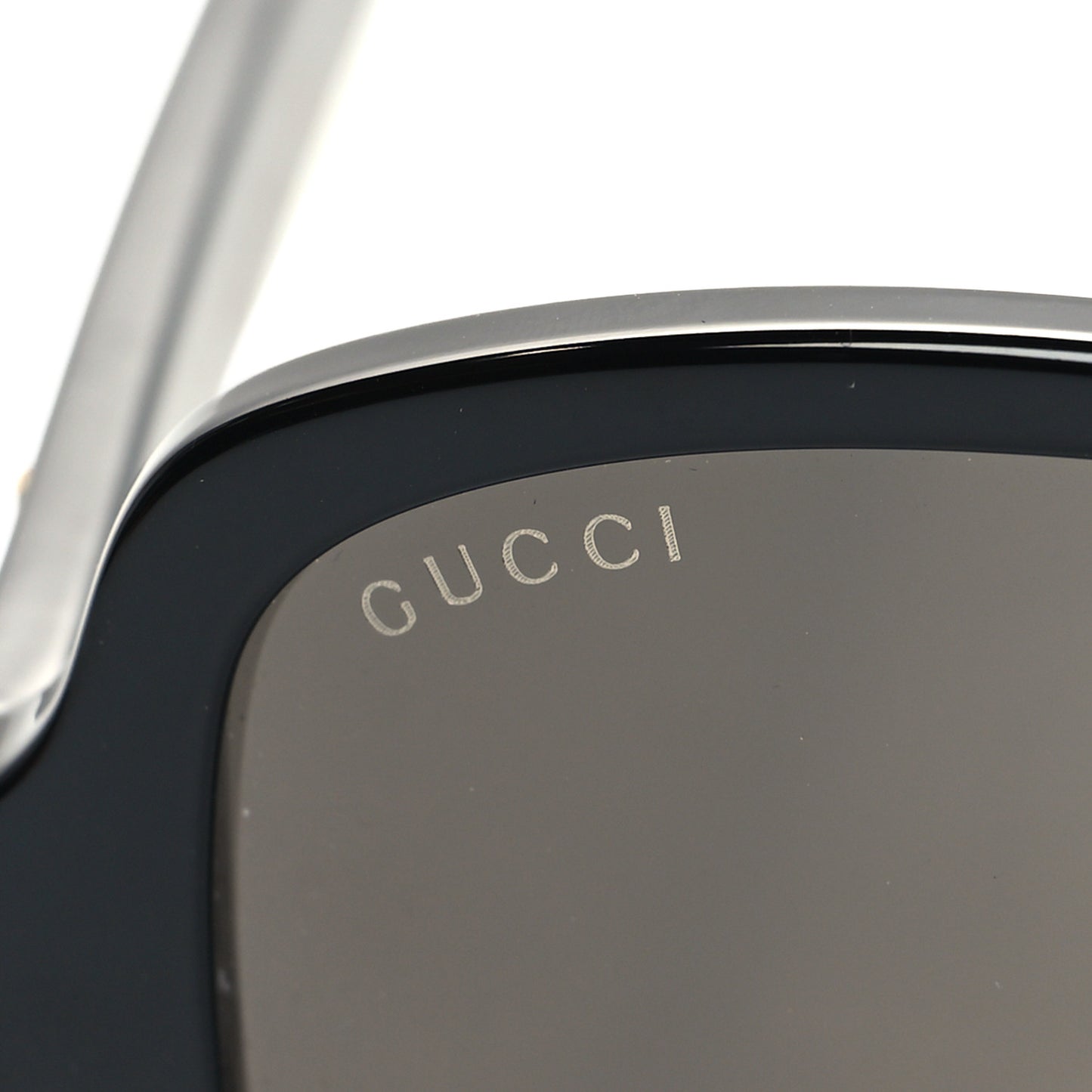 Acetate Square Sunglasses GG0765SA Black