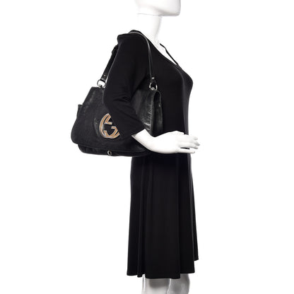 Gucci Calfskin Blondie Medium Shoulder Flap Black 2 of 12