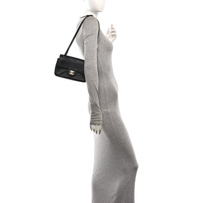 Chanel Grained Calfskin Mini Souplissimo Maxi Flap Black 2 of 11
