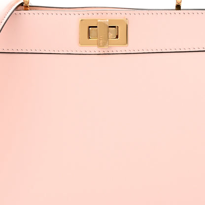 Fendi Shiny Nappa Petite Peekaboo I SEE U Satchel Rosa Confetto 9 of 12