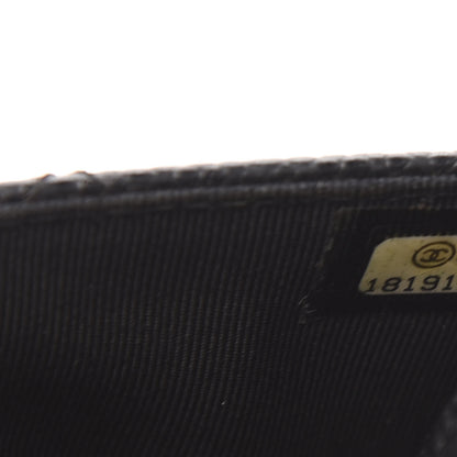 Chanel Caviar Quilted Wallet On Chain WOC Black 8 of 13