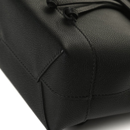 Louis Vuitton Calfskin Lockme Mini Backpack Black 11 of 14