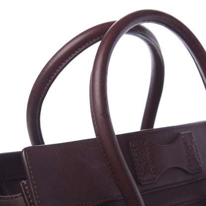 Celine Smooth Calfskin Mini Luggage Burgundy 9 of 11