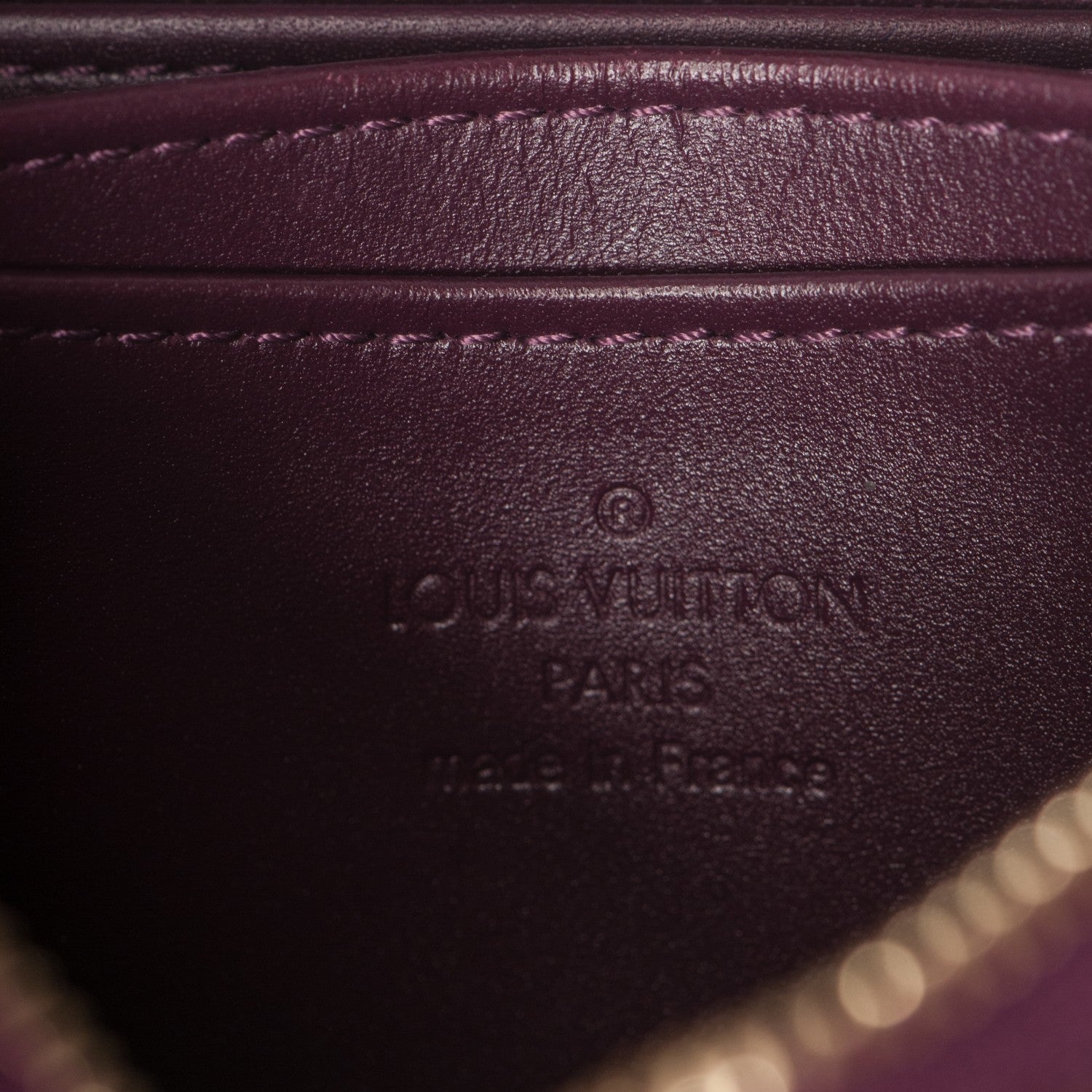 Louis Vuitton Vernis Zippy Coin Purse Violet 6 of 7