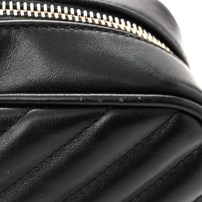 Saint Laurent Calfskin Matelasse Monogram Lou Camera Bag Black 12 of 13