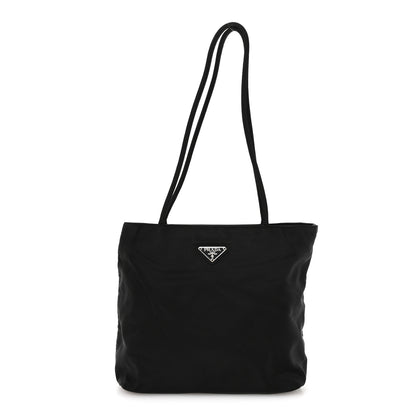 Prada Tessuto Nylon City Tote Black 2 of 19