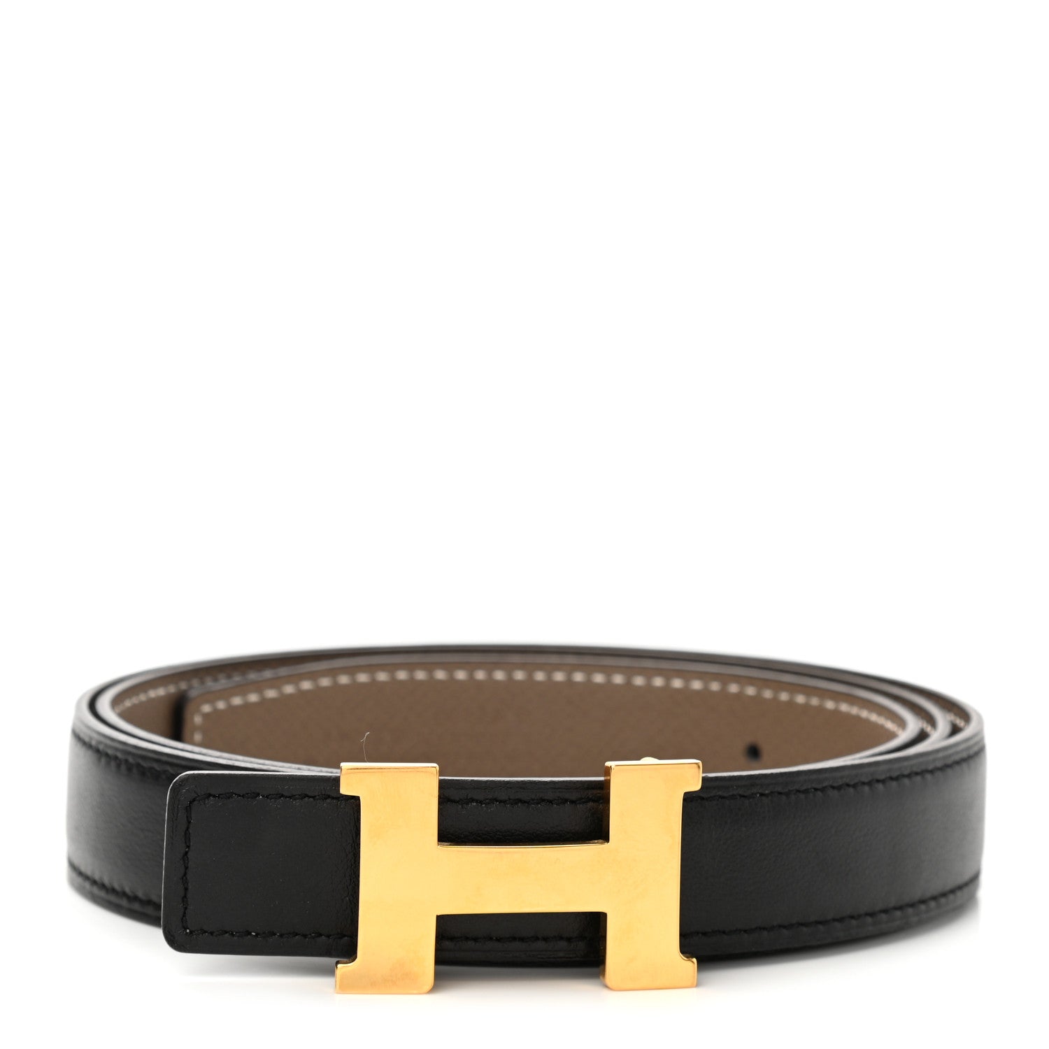 Hermes Swift Epsom 24mm Mini Constance H Belt 90 Black 1 of 6