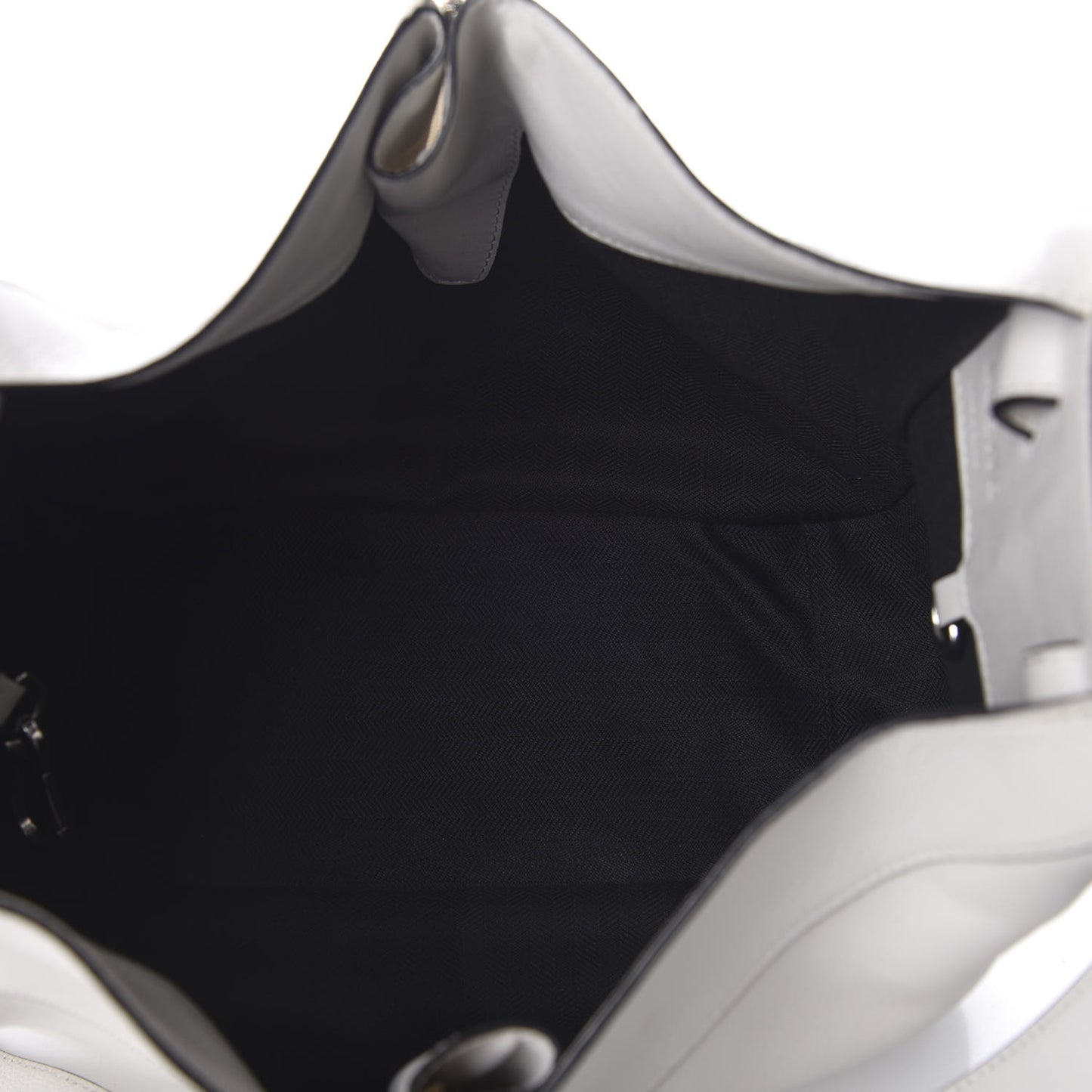Calfskin Medium Hammock Shoulder Bag Soft White