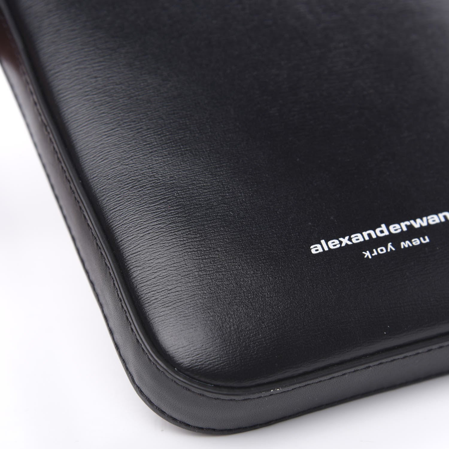 Alexander Wang Textured Calfskin Scout Crossbody Pouch Black 8 of 9